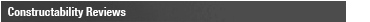 Constructability Reviews