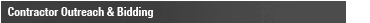 Contractor Outreach & Bidding